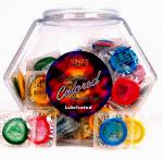 Bachelor Party Colored Condoms 